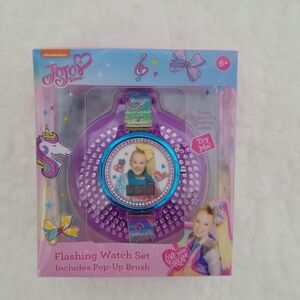 JoJo Siwa Purple Flashing Watch Set